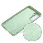 Samsung Galaxy S21 FE (Fan Edition) 5G Shell kieto silikono (TPU) dėklas žalias - nugarėlė
