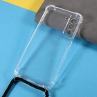 Samsung Galaxy S21 FE (Fan Edition) 5G Strap kieto silikono TPU skaidrus dėklas - nugarėlė