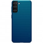 Samsung Galaxy S21+ (G996B) Nillkin Frosted Shield mėlynas plastikinis dėklas, nugarėlė