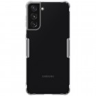 Samsung Galaxy S21+ (G996B) Nillkin Nature plonas skaidrus (permatomas) silikoninis TPU bespalvis dėklas