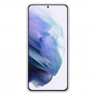 Samsung Galaxy S21+ (G996B) „Samsung“ Silicone Cover kieto silikono šviesiai pilkas dėklas