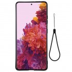 Samsung Galaxy S21 Ultra (G998B) Shell kieto silikono TPU juodas dėklas - nugarėlė