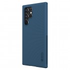 Samsung Galaxy S22 Ultra 5G (SM-S908X) „Nillkin“ Frosted Shield Pro mėlynas dėklas - nugarėlė