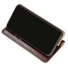 Solidus Samsung Galaxy S22 5G (SM-S901X) rudas odinis atverčiamas dėklas