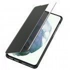 Samsung Galaxy S22 Ultra 5G (SM-S908X) View Line juodas atverčiamas dėklas - knygutė