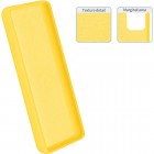 Samsung Galaxy S23 FE (Fan Edition) Shell kieto silikono (TPU) dėklas geltonas - nugarėlė