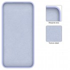 Samsung Galaxy S23 FE (Fan Edition) Shell kieto silikono (TPU) dėklas violetinis - nugarėlė