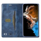 „Lc.Imeeke“ Samsung Galaxy S23+ (SM-S916) mėlynas odinis atverčiamas dėklas