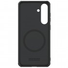 Nillkin Frosted Shield Pro Magnetic Samsung Galaxy S25 juodas plastikinis dėklas - nugarėlė