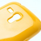 Mercury geltonas Samsung Galaxy S3 mini i8190 TPU kieto silikono dėklas (nugarėlė)