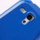 Mercury mėlynas Samsung Galaxy S3 mini i8190 TPU kieto silikono dėklas (nugarėlė)