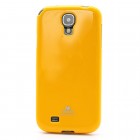 Samsung Galaxy S4 geltonas Mercury kieto silikono (TPU) dėklas