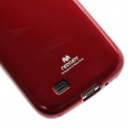 Samsung Galaxy S4 raudonas Mercury kieto silikono (TPU) dėklas