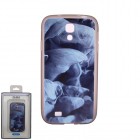„Bullet“ Samsung Galaxy S4 i9505, i9500 kieto silikono TPU dėklas - Blue Smoke (mėlynas dūmas)