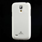 Mercury baltas Samsung Galaxy S4 mini TPU kieto silikono dėklas (nugarėlė)