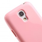 Mercury rožinis Samsung Galaxy S4 mini TPU kieto silikono dėklas (nugarėlė)
