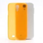 Ploniausias pasaulyje oranžinis Samsung Galaxy S4 i9505 dėklas (nugarėlė)