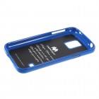 Samsung Galaxy S5 mini G800 tamsiai mėlynas Mercury TPU kieto silikono dėklas