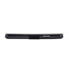 Samsung Galaxy S5 / S5 Neo juodas odinis atverčiamas Nillkin Fresh dėklas