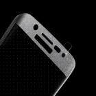 Samsung Galaxy S6 Edge (G925) „3D“ 9H Tempered Glass sustiprintos apsaugos skaidrus (permatomas) pilnai dengiantis apsauginis ekrano stiklas 0.33 mm