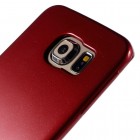 Samsung Galaxy S6 Edge (G925) Mercury raudonas kieto silikono tpu dėklas - nugarėlė