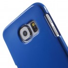 Samsung Galaxy S6 (G920) Mercury tamsiai mėlynas kieto silikono tpu dėklas - nugarėlė 