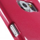 Samsung Galaxy S6 (G920) Mercury tamsiai rožinis kieto silikono tpu dėklas - nugarėlė