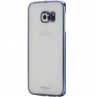 Samsung Galaxy S6 (G920) Rock Neon plastikinis skaidrus permatomas mėlynas dėklas