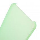Samsung Galaxy S6 G920 ploniausias pasaulyje plastikinis skaidrus žalias dėklas - nugarėlė