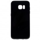 Samsung Galaxy S7 edge G935 kieto silikono TPU juodas dėklas - nugarėlė