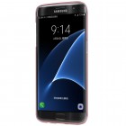 Samsung Galaxy S7 Edge (G935) Nillkin Frosted Shield rožinis plastikinis dėklas + apsauginė ekrano plėvelė
