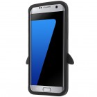 Žaismingas silikoninis Samsung Galaxy S7 Edge (G935) dėklas (dėkliukas) pingvinas
