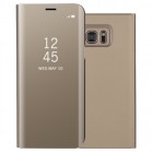 Samsung Galaxy S7 Edge (G935) plastikinis atverčiamas auksinis dėklas