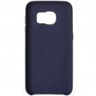 Slim Leather Samsung Galaxy S7 G930F juodos spalvos odinis dėklas - nugarėlė