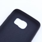 Slim Leather Samsung Galaxy S7 G930F juodos spalvos odinis dėklas - nugarėlė