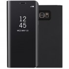 Samsung Galaxy S7 (G930) plastikinis atverčiamas juodas dėklas