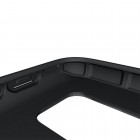 Sustiprintos apsaugos Samsung Galaxy S7 G930 juodas kieto silikono (TPU) ir plastiko dėklas