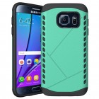 Sustiprintos apsaugos Samsung Galaxy S7 G930 mėtinis kieto silikono (TPU) ir plastiko dėklas