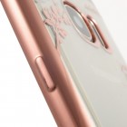 Samsung Galaxy S7 (G930) „Nature“ silikoninis skaidrus dėklas, rožinis