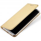 „Dux Ducis“ Skin serijos Samsung Galaxy S8 (G950) auksinis odinis atverčiamas dėklas 