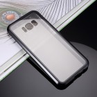 Samsung Galaxy S8 (G950) Frame pilkas (permatomas) magnetinis plastikinis dėklas