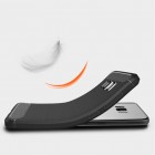 Samsung Galaxy S8+ (G955) „Carbon“ kieto silikono TPU juodas dėklas - nugarėlė