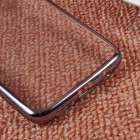 Samsung Galaxy S8+ (G955) Silikoninis skaidrus dėklas, pilkas