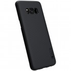 Samsung Galaxy S8 Plus (SM-G955) Nillkin Frosted Shield juodas plastikinis dėklas