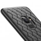 „Baseus“ Weaving Samsung Galaxy S9 (G960) juodas kieto silikono dėklas
