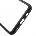 Samsung Galaxy S9+ (G965) skaidrus juodos spalvos apvadais kieto silikono (TPU) dėklas