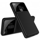 „Lenuo“ Lens Samsung Galaxy S9 (G960) juodas kieto silikono dėklas
