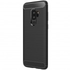 Samsung Galaxy S9+ (G965) „Carbon“ kieto silikono TPU juodas dėklas - nugarėlė