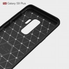 Samsung Galaxy S9+ (G965) „Carbon“ kieto silikono TPU juodas dėklas - nugarėlė