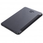 Samsung Galaxy Tab A 10.1 2016 (T580, T585) klasikinis atverčiamas juodas odinis dėklas